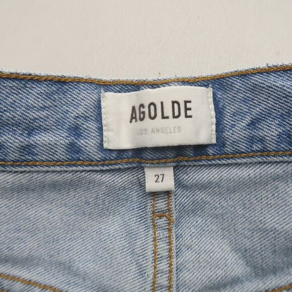 Agolde 90's Crop Jeans in Echo Size 27 - Picture 7 of 13